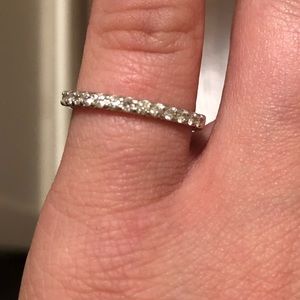 Diamond White Gold Wedding band